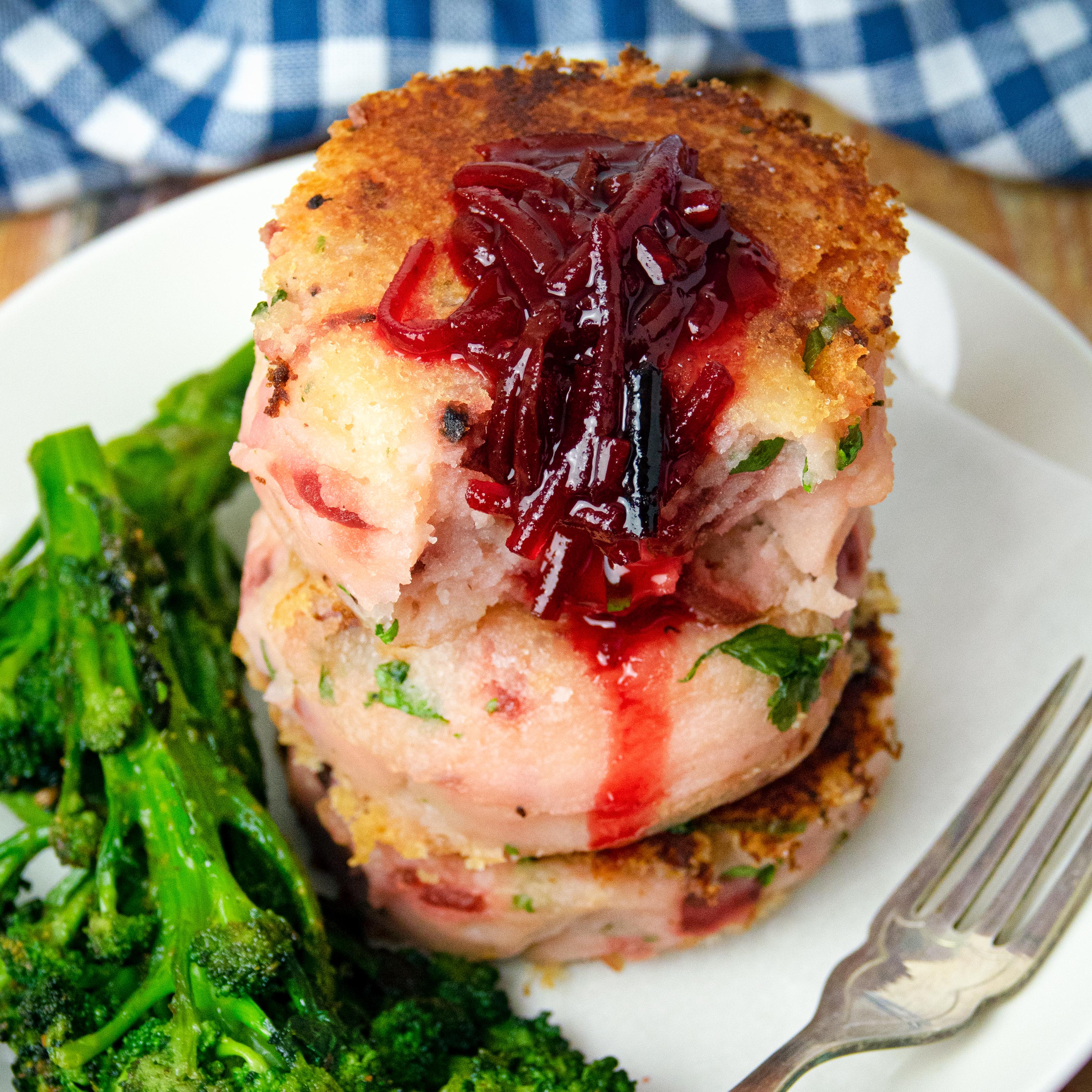 Vegan Beetroot Relish Potato Cakes - Stokes Sauces