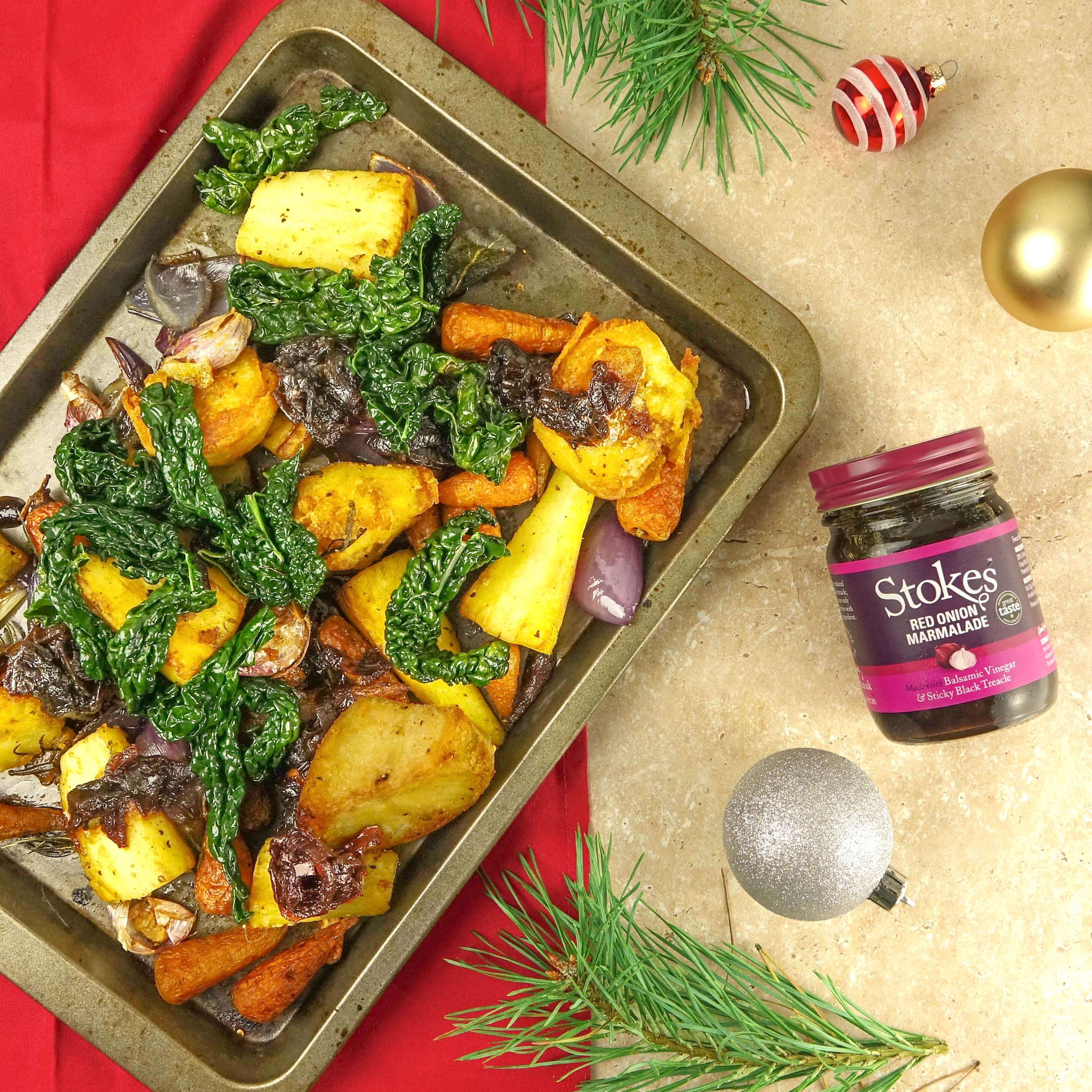 Christmas Traybake - Stokes Sauces