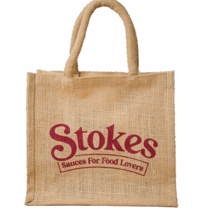 Stokes Jute Tote Bag